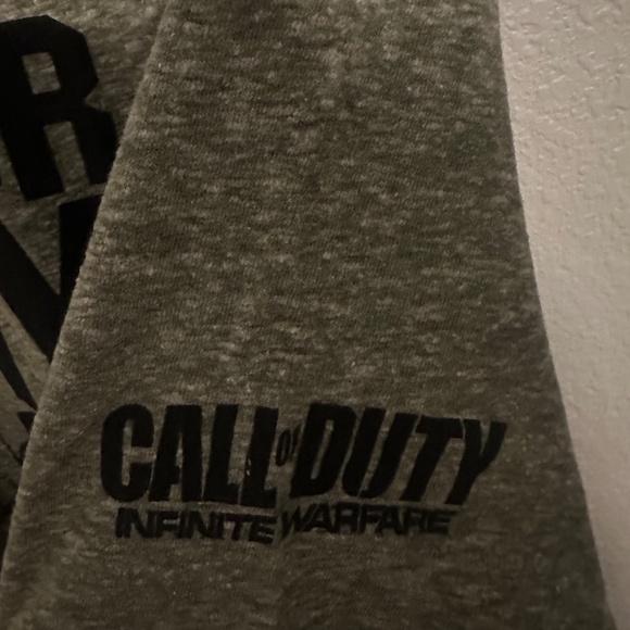 Call of Duty Graphic T-Shirt - KNOW YOUR ENEMY - Green Size XL - Picture 4 of 5